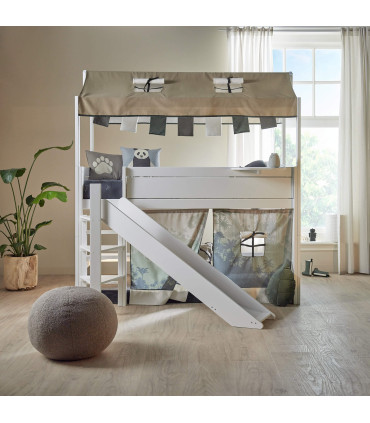 Lifetime Stoffdach inkl. Girlande, Panda Paradise