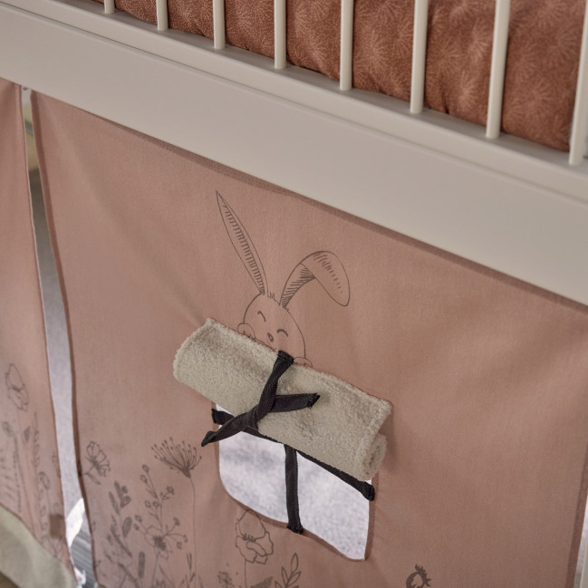 Lifetime Spielvorhang für Halbhochbett - Happy Rabbit für 128 cm