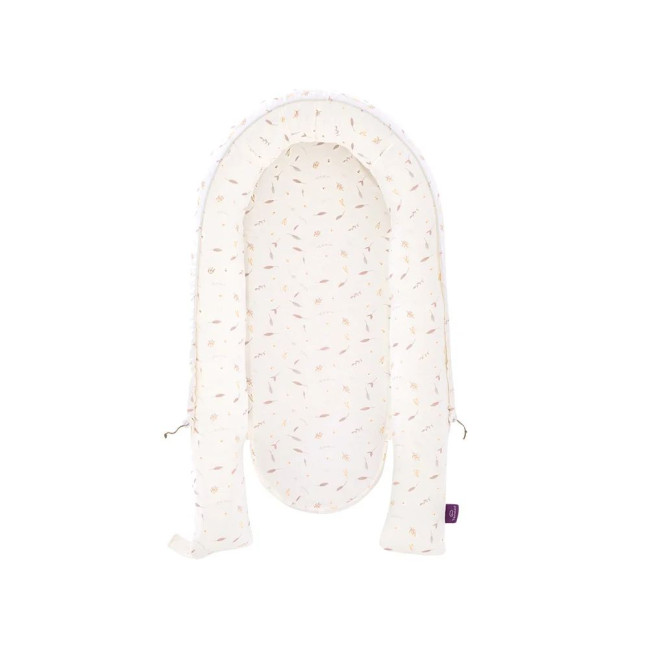 Träumeland Babynest "Home" Premium Naturlieb rosa