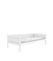 Lifetime Basisbett 120x200 cm Deluxe Lattenrost mit 28 Latten weiss