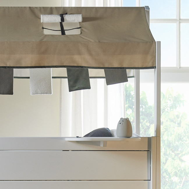 Lifetime Lit 4 en 1 avec toit en toile et toboggan, Panda Paradise