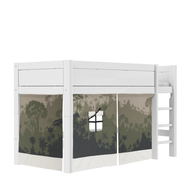 Rideau de jeu Lifetime pour lits demi-hauteur - Panda Paradise pour 128 cm