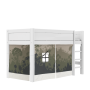 Lifetime Spielvorhang für Mittelhochbett - Panda Paradise für 128 cm