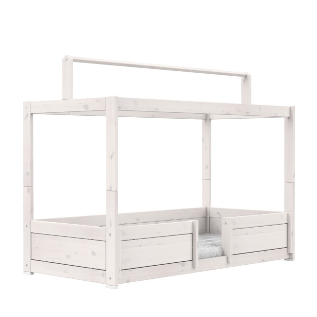 Lifetime 4 in 1 Bett für Stoffdach mit Roll-Lattenrost whitewash