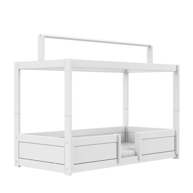Lifetime Lit 4 en 1 pour toit en tissu avec sommier standard, blanc