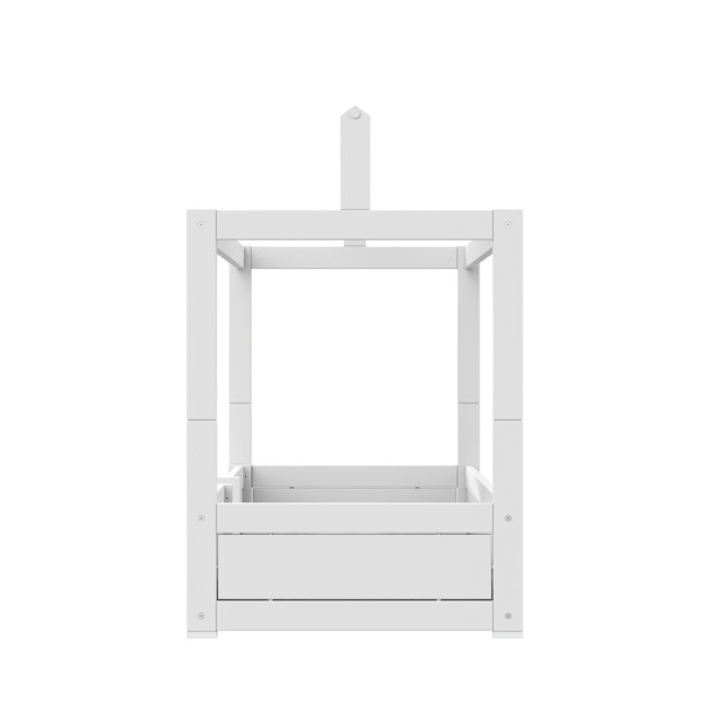 Lifetime 4 in 1 letto per tetto in tessuto con pavimento rotabile bianco