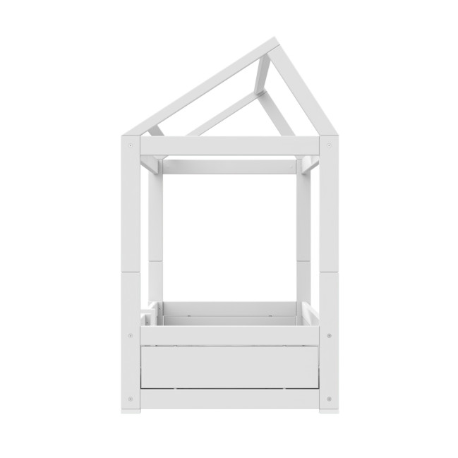 Lifetime 4 in 1 Hausbett für Stoffdach mit Rollboden Weiss