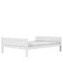 Letto Lifetime 140x200, Senza schienale, Deluxe Struttura a doghe Bianco