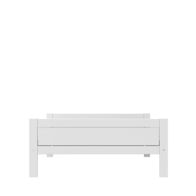 Letto Lifetime 140x200, Senza schienale, Deluxe Struttura a doghe Bianco