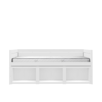 Lifetime bunk bed with roller floor white