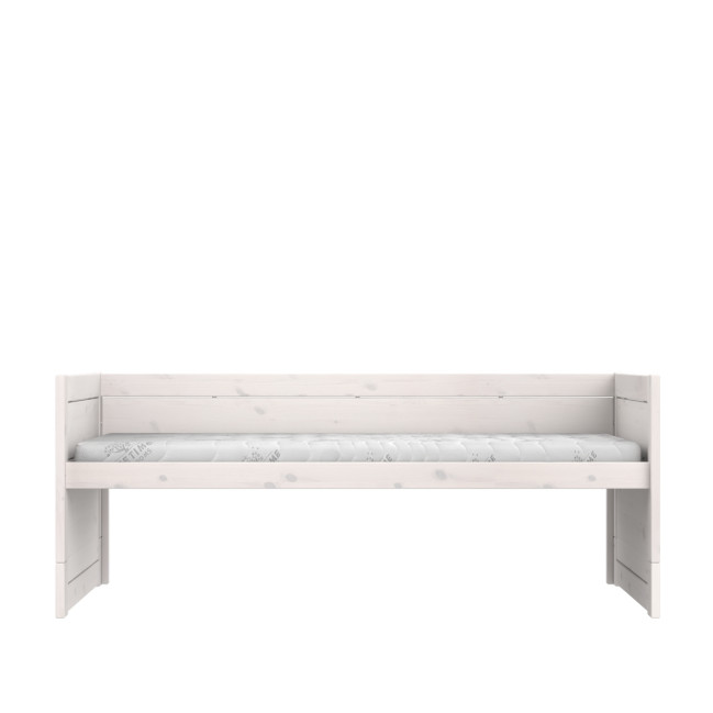 Lifetime Kojenbett mit Deluxe Lattenrost Whitewash
