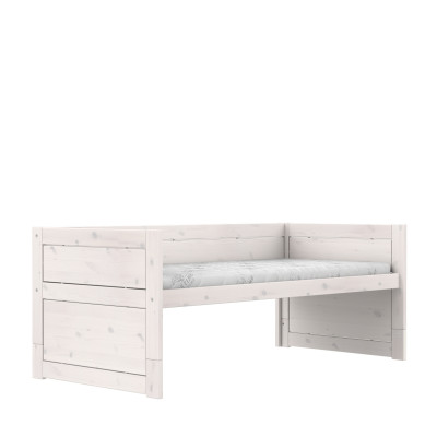 Lifetime bunk bed with Deluxe Slatted Frame Whitewash