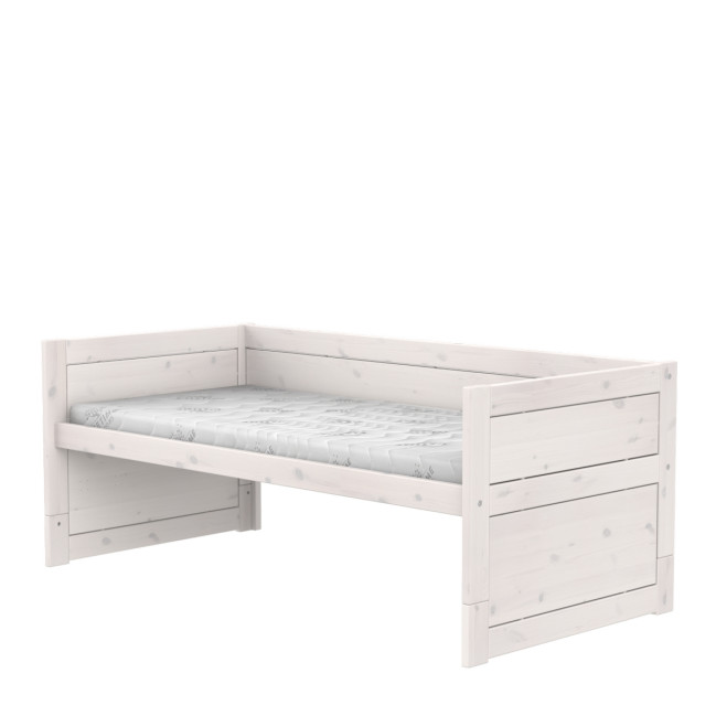 Lifetime bunk bed with Deluxe Slatted Frame Whitewash