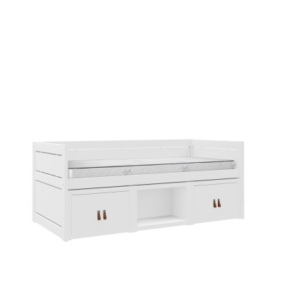 Lifetime - Kidsrooms Basis-Kojenbett Lukas-1-DLR 90x200  mit DeLuxe-Lattenrost