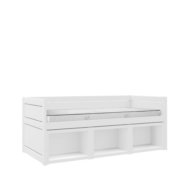 Lifetime basic berth bed Lukas-1-DLR 90x200 with DeLuxe slatted frame