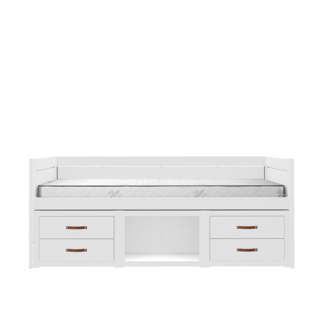 Lifetime basic berth bed Lukas-1-DLR 90x200 with DeLuxe slatted frame