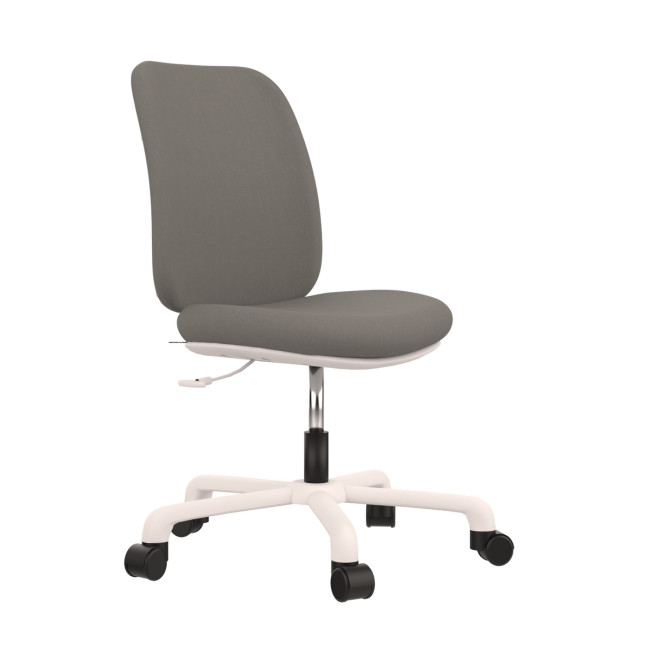 Chaise de bureau enfants Lifetime Confort gris/blanc - Ergonomie et style