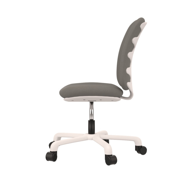 Sedia da ufficio per bambini Lifetime Comfort grigio/bianco - Comfort e Stile