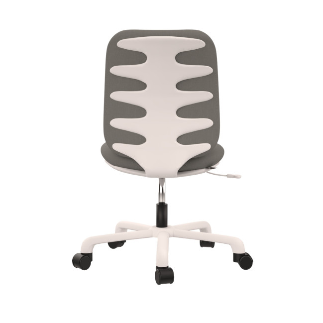 Lifetime Kinderbürostuhl Comfort Grau-Weiss – Ergonomisch & Stilvoll