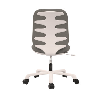 Sedia da ufficio per bambini Lifetime Comfort grigio/bianco - Comfort e Stile