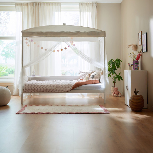 Housse de lit à baldaquin 120 - Dreamy White, Élégance et Confort