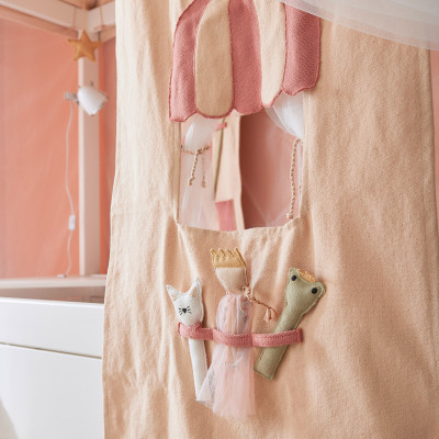 Enchanting Lifetime Play Curtain for Canopy Bed - Fairy Theatre