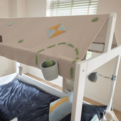 Lifetime fabric roof incl. garland, Happy Rabbit