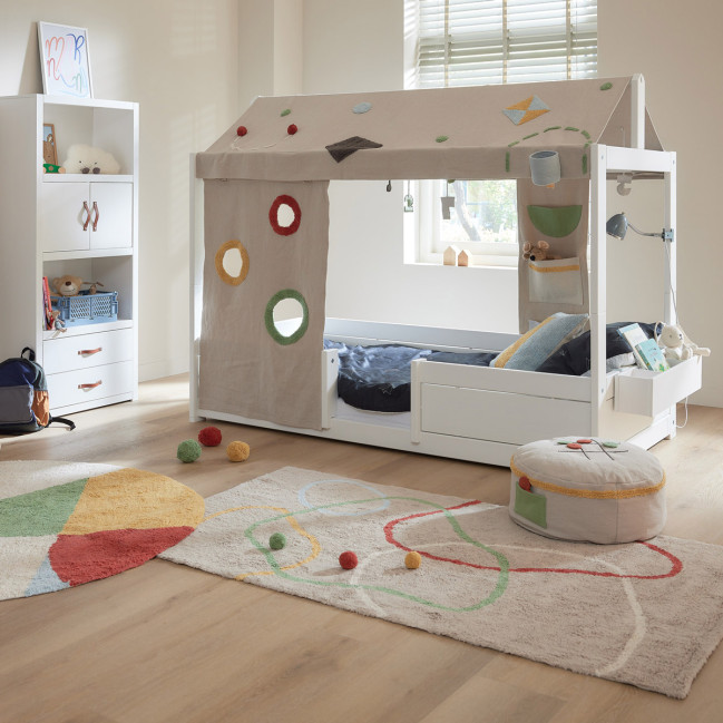 Lifetime toit en tissu avec guirlande, Happy Rabbit