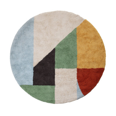 Tapis rond touffeté Lifetime - Élégance et confort pour votre intérieur