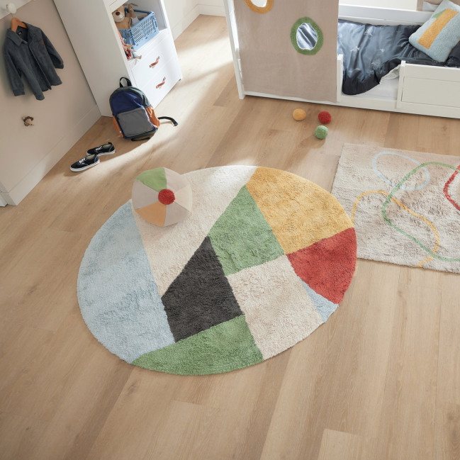 Lifetime Round Tufted Rug - Olympic Dreams for Stylish Spaces