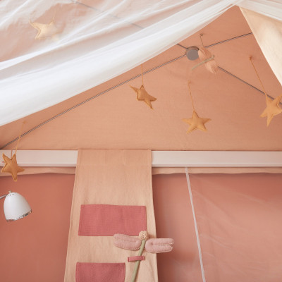 Lifetime Einzelbett mit Himmel Fairy Theatre 90x200, weiß, Lattenrost