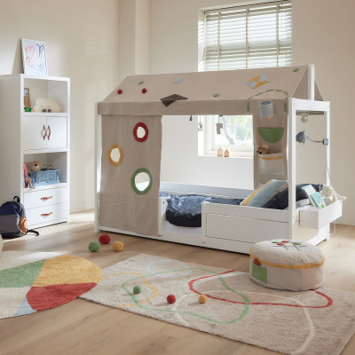 Lit Enfant Flexible 4-en-1 avec ciel Olympic Dreams | Multi-âge