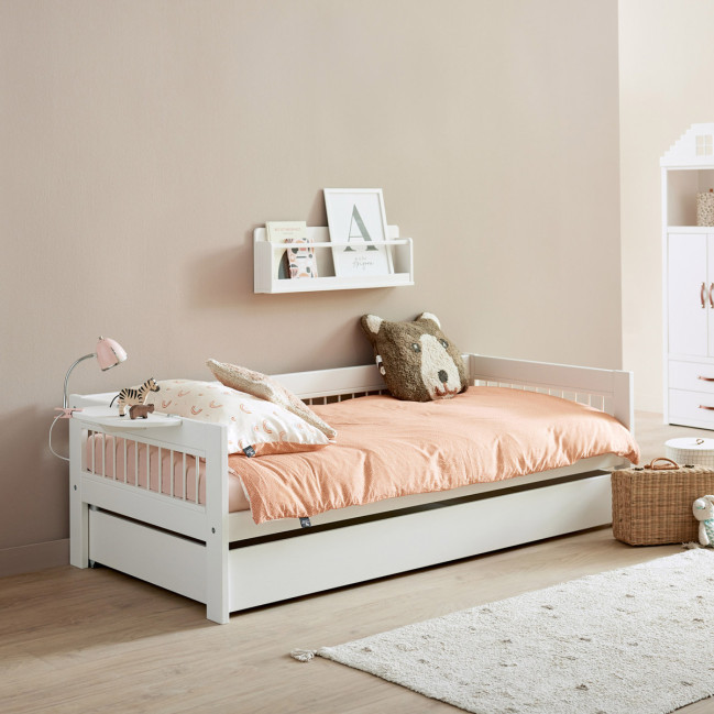 Lifetime Einzelbett Breeze 90 x 200 mit Premium Lattenrost weiss