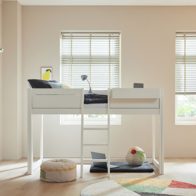 Letto Bimbo 4-in-1 Tessuto Olympic Dreams con rete a doghe deluxe  – Cresce con Lui