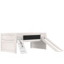 Lifetime bunk bed Climb & Slide with roller floor Whitewash