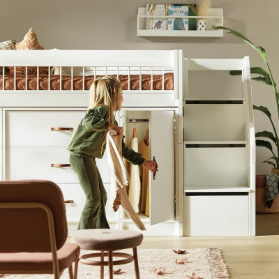 Lit LIFETIME surélevé Tout-en-un – Gain de place & Sécurité