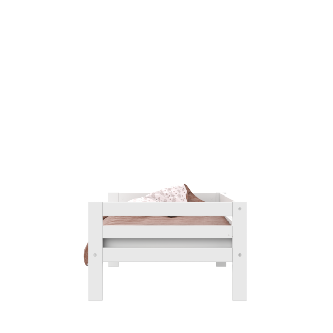 Letto singolo per bambini Lifetime Elements con doghe standard in bianco