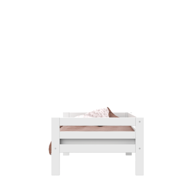 Letto singolo per bambini Lifetime Elements con doghe standard in bianco