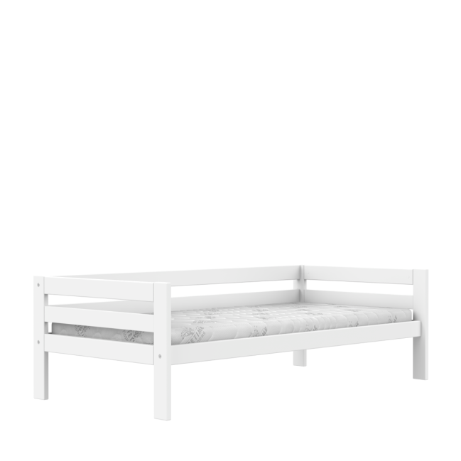 Lifetime Children's Single Bed Elements with standard slats in white