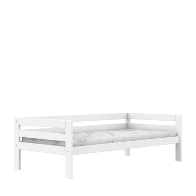 Letto singolo per bambini Lifetime Elements con doghe standard in bianco