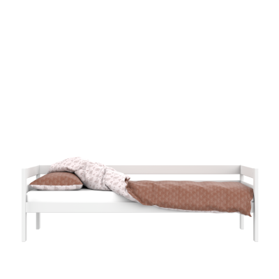 Letto singolo per bambini Lifetime Elements con doghe standard in bianco