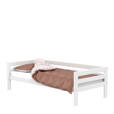 Letto singolo per bambini Lifetime Elements con doghe standard in bianco
