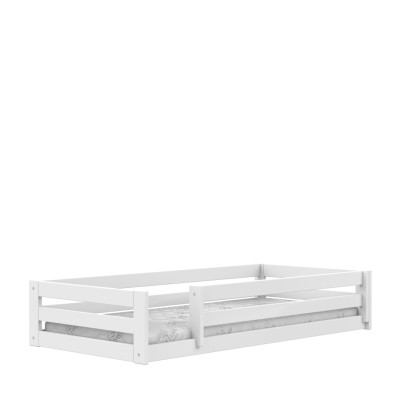 Lifetime Kinder Einzelbett Montessori Elements mit Standard Lattenrost in Weiss