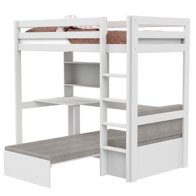 Lifetime High Sleeper Bed Study & Relax Elements - All-in-One Space