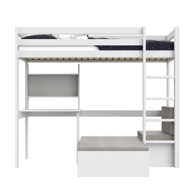 Letto a soppalco Study & Relax Elements - Spazio completo