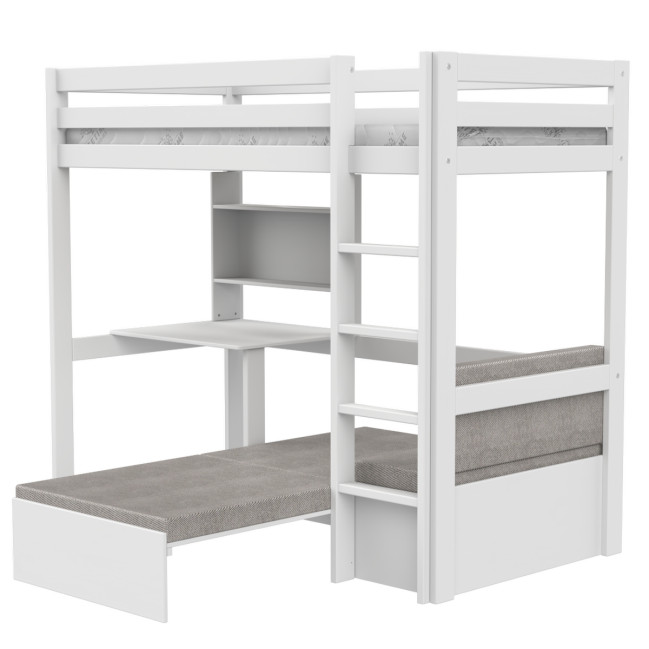 Lifetime High Sleeper Bed Study & Relax Elements - All-in-One Space