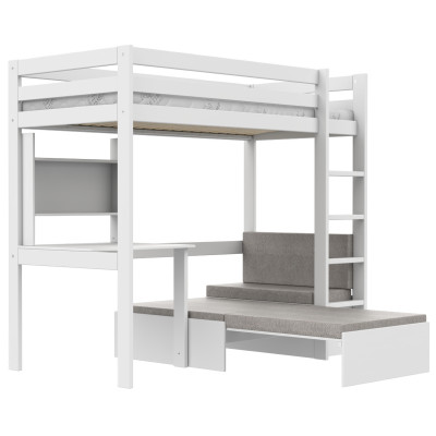 Letto a soppalco Study & Relax Elements - Spazio completo