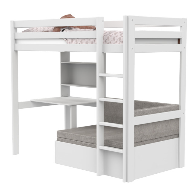 Letto a soppalco Study & Relax Elements - Spazio completo