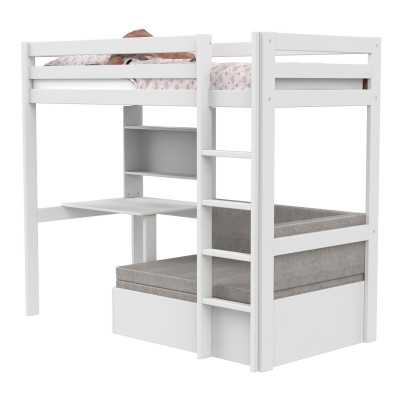 Letto a soppalco Study & Relax Elements - Spazio completo