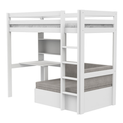 Lifetime High Sleeper Bed Study & Relax Elements - All-in-One Space